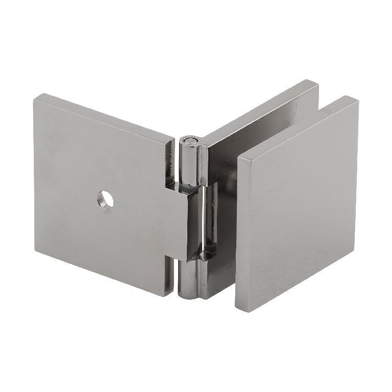 U.S. Horizon Mfg. Adjustable Square Wall Mount Glass Clip 2" x 2" (51 x 51 mm) CGTWAPN