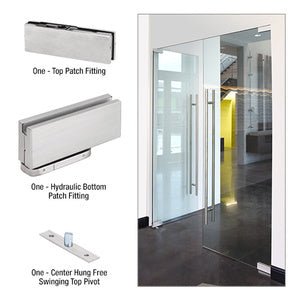 U.S. Horizon Mfg. Commercial Door Kit 90 Degree Hold - Open HPDS90BS