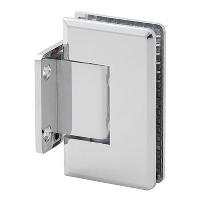 U.S. Horizon Mfg. Coronado Glass To Wall Hinge W/ Short Back Plate HEBGTWC