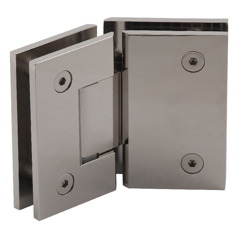 U.S. Horizon Mfg. Designer 135 Degree Glass To Glass Hinge H135GTGPN