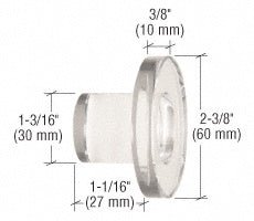 CRL UV Bond Solid Glass Door Knob * Discontinued SDK061