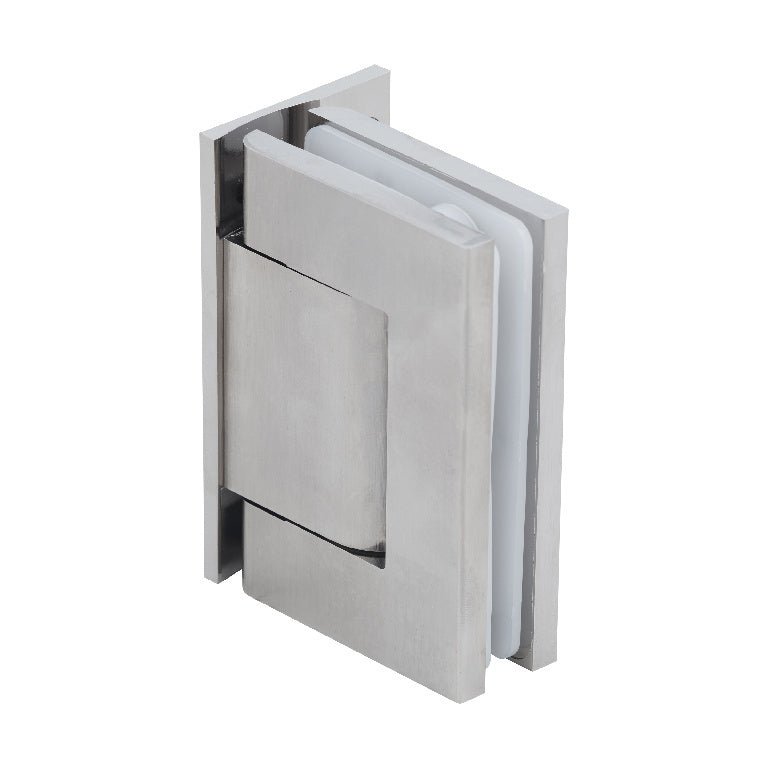 CRL Vernon Wall Mount Offset Back Plate Hinge H8211BTSN