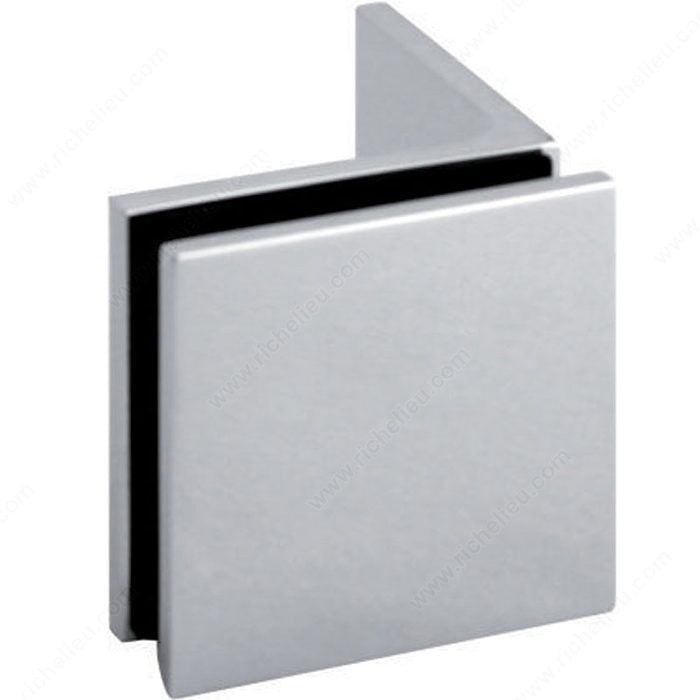 90° Glass-to-Wall Offset Clamp - Square