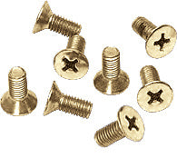 6 x 12 mm Cover Plate Flat Head Phillips Screws