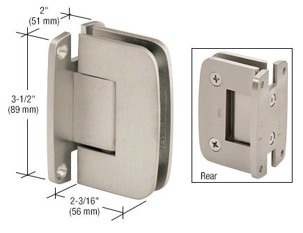 Roman 037 Series Wall Mount 'H' Back Plate Hinge *Discontinued*