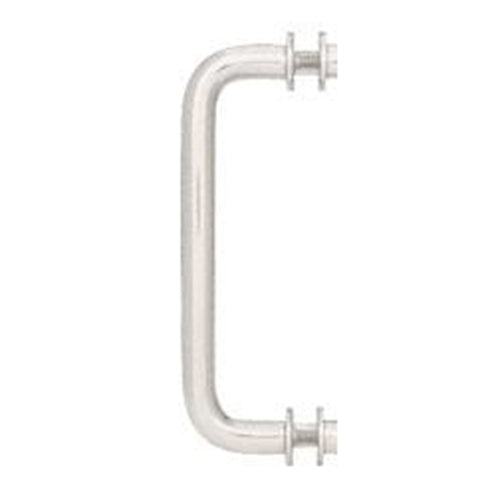 Single-Sided Solid Brass 3/4" Diameter Pull Handle with Metal Washers - ShowerDoorHardware.com