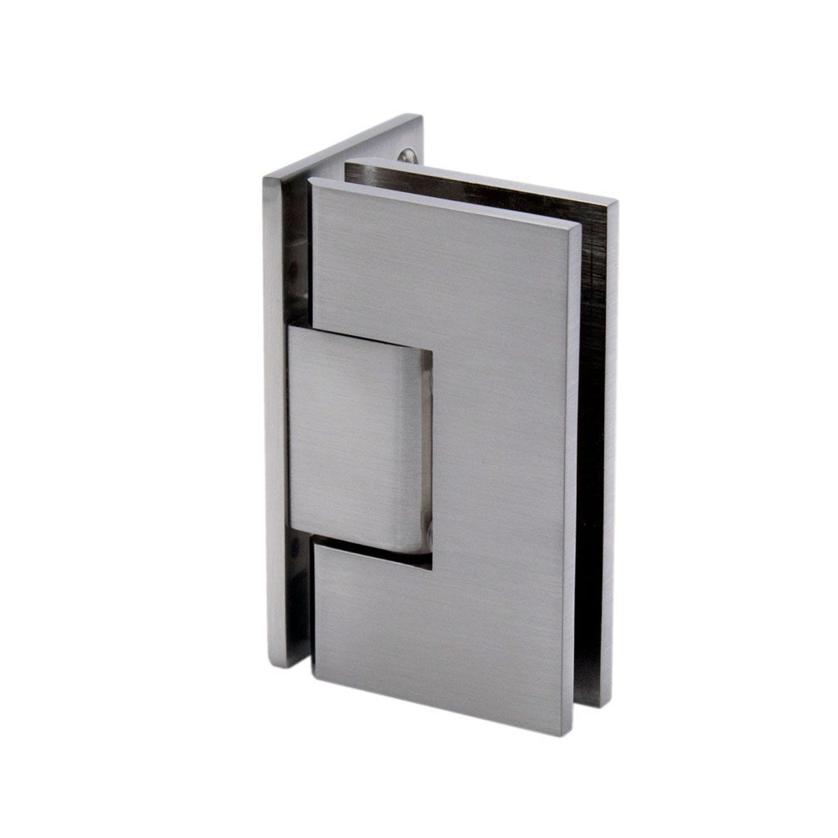Wall to Glass Offset Back Plate Hinge