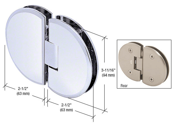 Classique 180 Series 180º Glass-to-Glass Hinge (Discontinued)