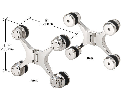 Sydney Series Glass-to-Glass Mount Hinge