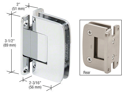 Roman 037 Series Wall Mount 'H' Back Plate Hinge *Discontinued*