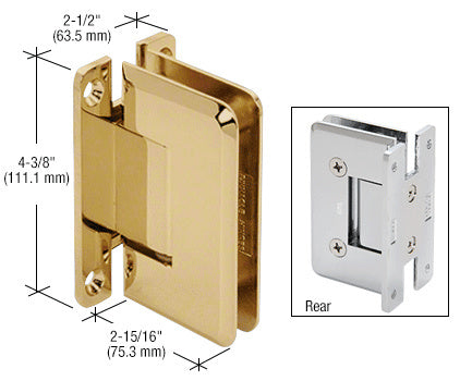 Plymouth Series Wall Mount 'H' Back Plate Hinge