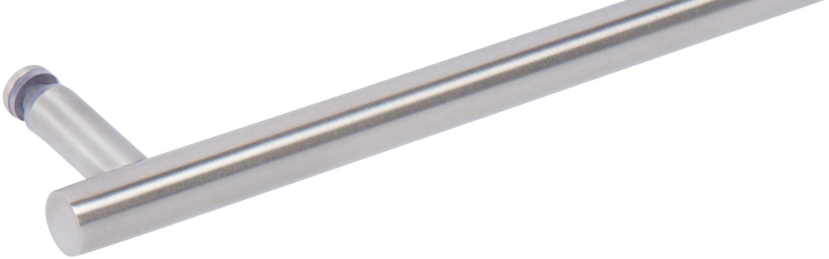 Rockwell Ladder Type Single Side Towel Bar for Glass Shower Doors with 1/2" Hole Diameter