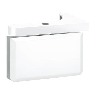 Wall Mount with Reversible "L" Bracket Montreal Series Hinge