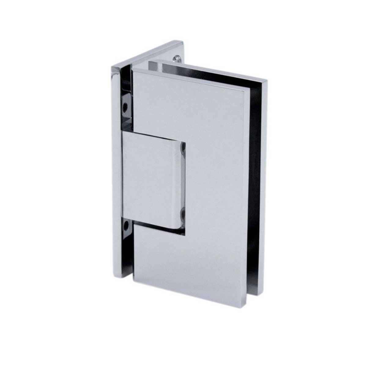 Wall to Glass Offset Back Plate Hinge