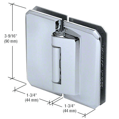 Monaco 181 Series 180 Degree Glass-to-Glass Hinge Swings Out Only