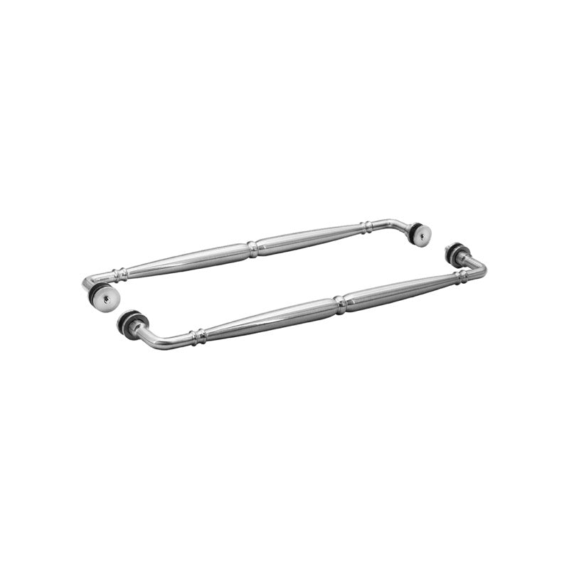 FHC Baroque Towel Bar Back-To-Back for 1/4" To 1/2" Glass