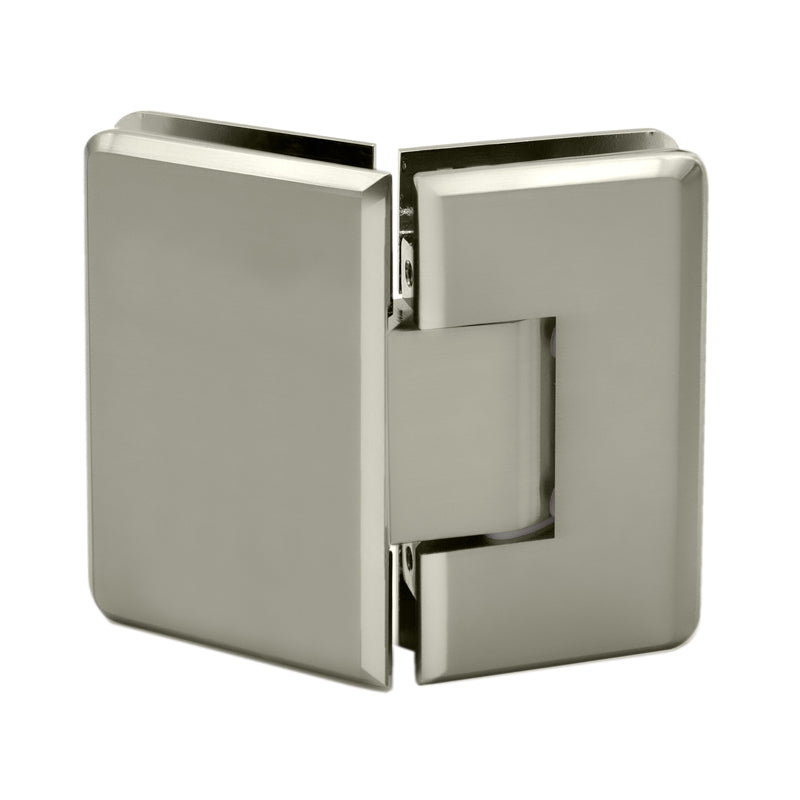 FHC Carolina Series 135 Degree Adjustable Glass-To-Glass Hinge For 3/8" To 1/2" Glass