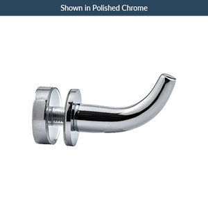 Through-Glass Robe Hook