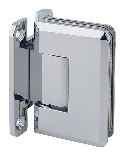 Wall to Glass Bevelled Shower Hinge for Frameless Heavy Glass Shower Doors