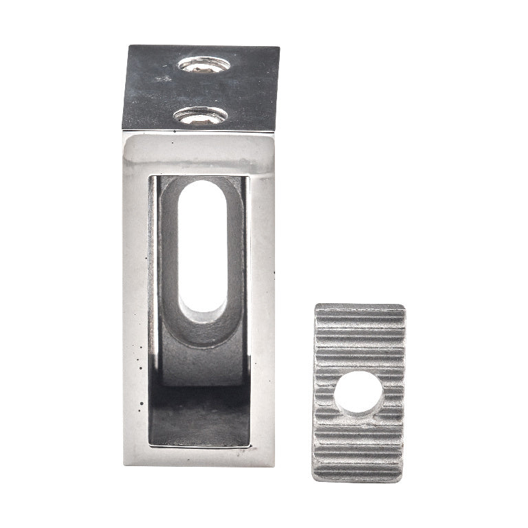 Steel Track Holder Fittings For Wall (2/Pack)