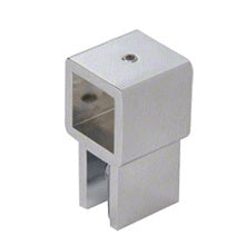 Movable Bracket for 3/8" to 1/2" (10 to 12 mm) Glass - Square Bar