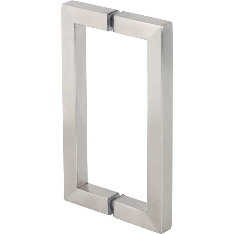 Square Back to Back Pull for Heavy Glass Frameless Shower Doors