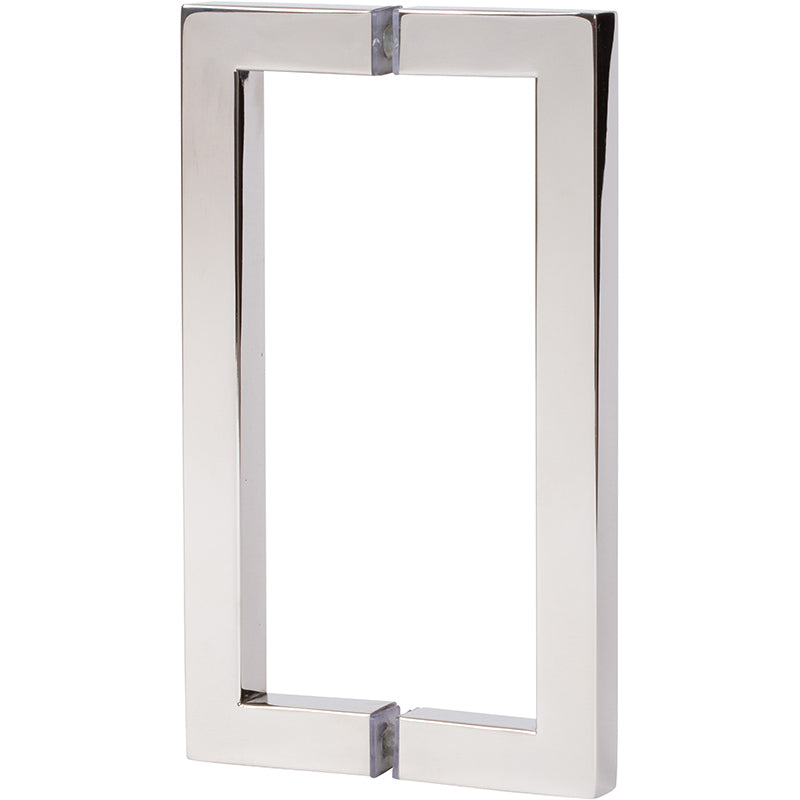 Square Back to Back Pull for Heavy Glass Frameless Shower Doors