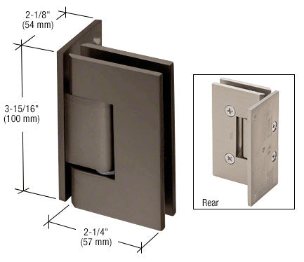 Vienna 044 Series 5 Degree Pre-Set Wall Mount Offset Back Plate Hinge