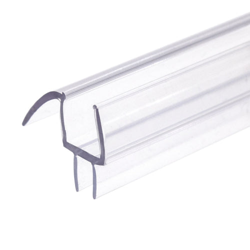 FHC Clear Bottom Wipe Drip Rail For 1/2", 1/4" or 3/8" Glass