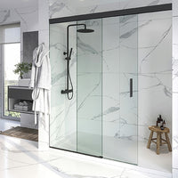 FHC TideWater Series Soft-Stop Sliding Shower Door Kit For 3/8